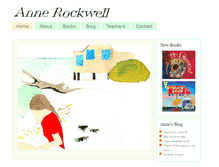 Tablet Screenshot of annerockwell.com